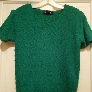 O.H.I. Designer Short Sleeve Top Size M